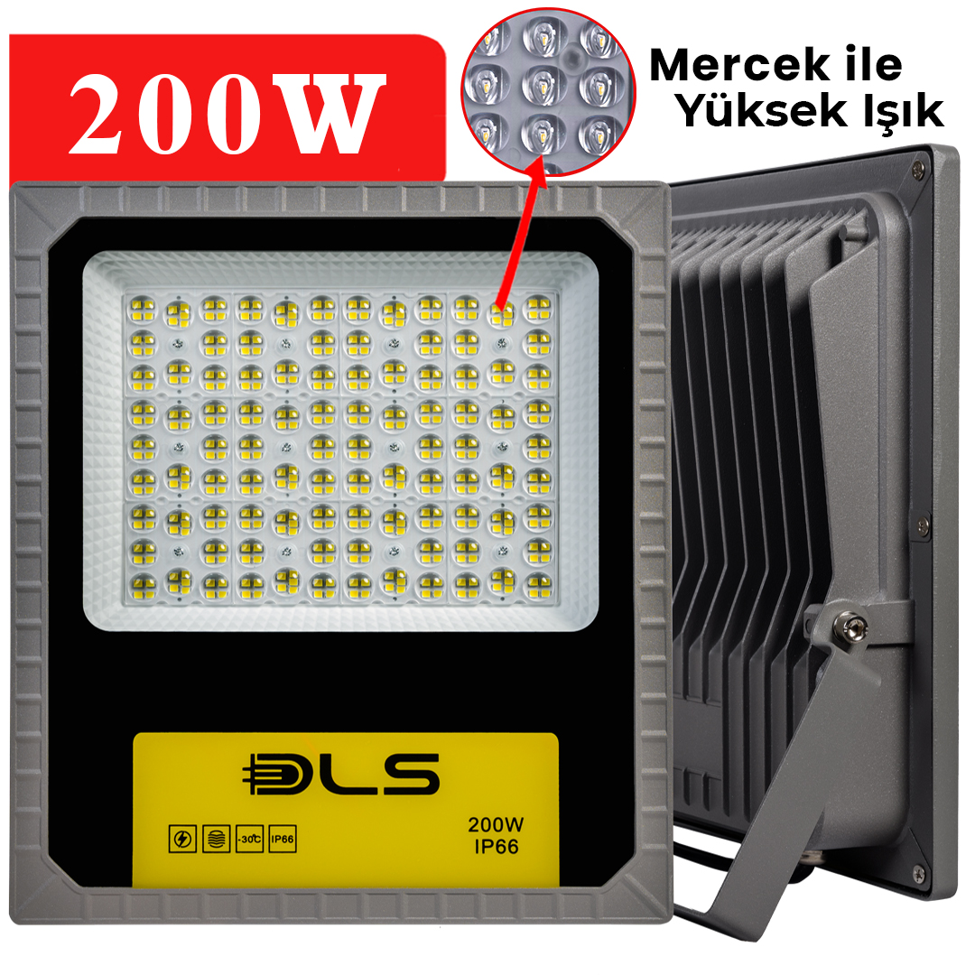 200W MERCEKLİ LED PROJEKTÖR