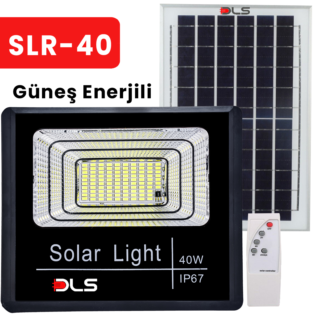 40W SOLAR PROJEKTÖR