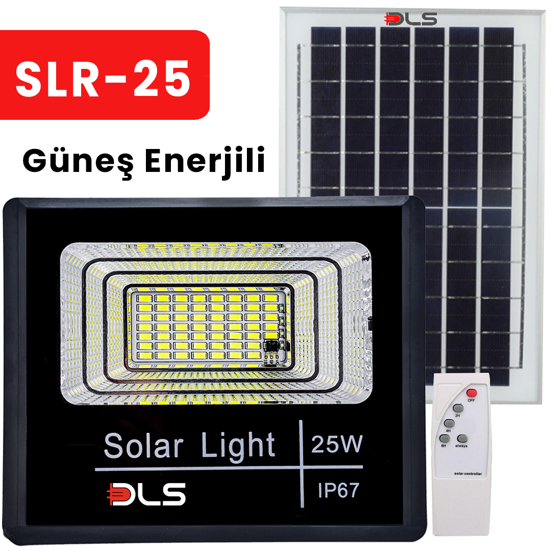 25W SOLAR PROJEKTÖR