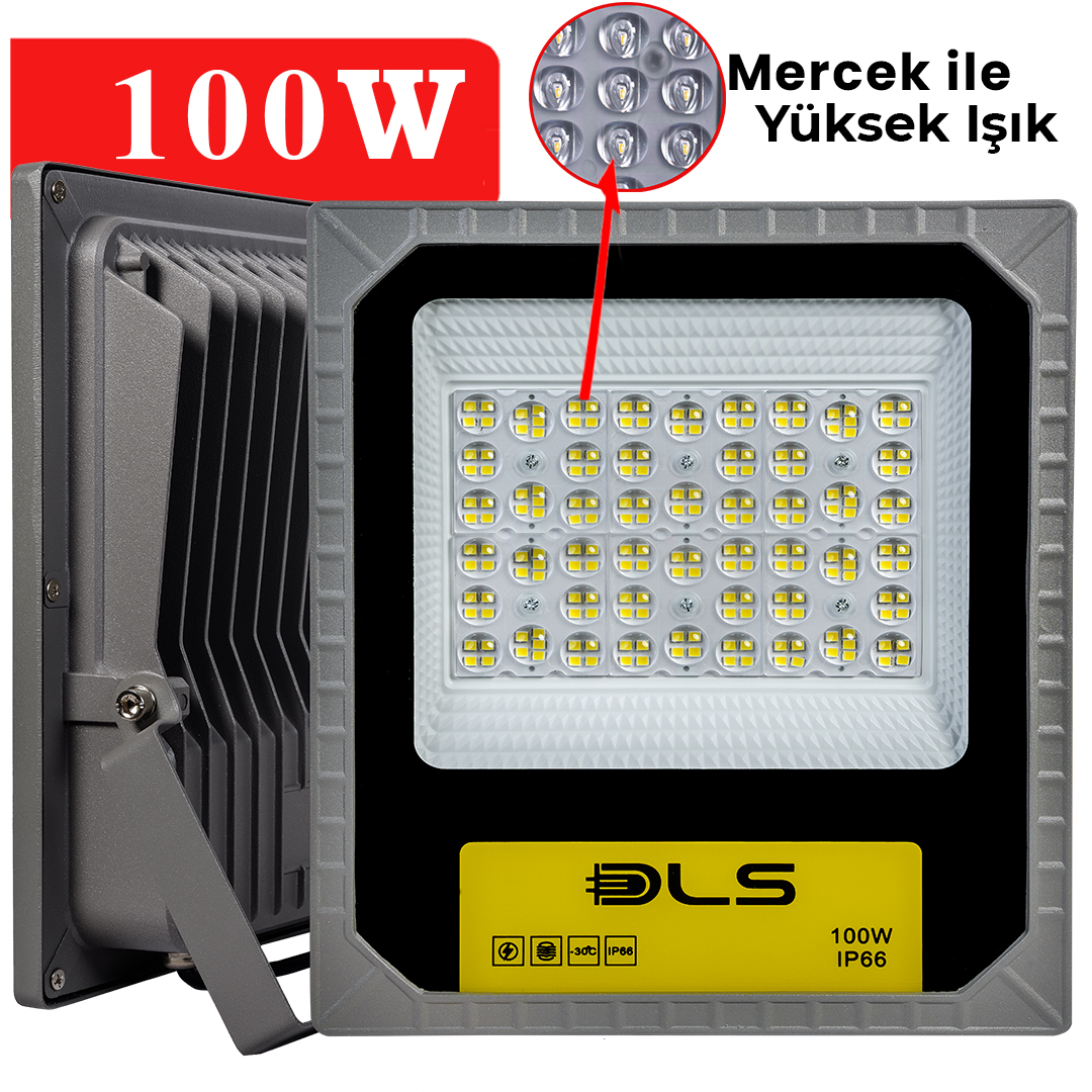 100W MERCEKLİ LED PROJEKTÖR